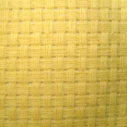 www.thecraftshop.net Trucraft - Binca Embroidery Cross Stitch Fabric - 25cm x 35cm - Yellow