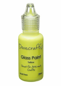 Dovecraft - Glass Paint - Easy Application - 20ml - Yellow